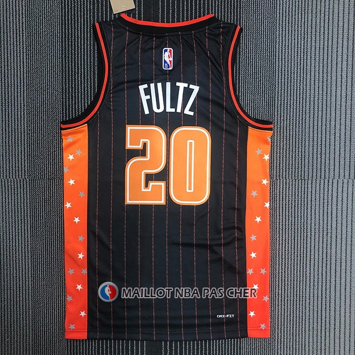 Maillot Orlando Magic Markelle Fultz NO 20 Ville 2021-22 Marron